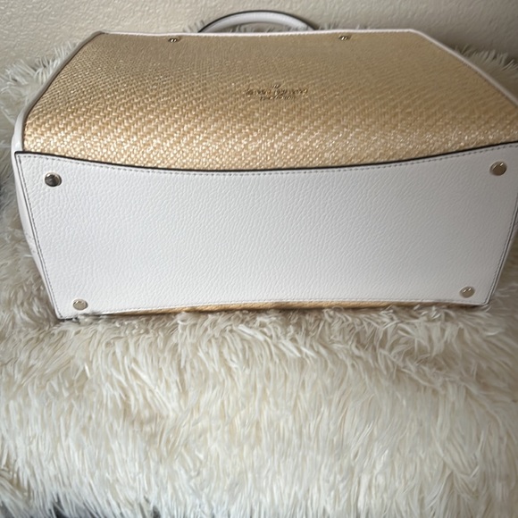 BNWT Kate spade Straw Medium with wallet color block included - Picture 6 of 14